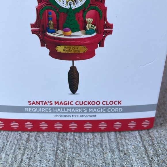 2013 Santa's Magic Cuckoo Clock Magic Cord Animated Lighted Musical - Picture 2 of 4